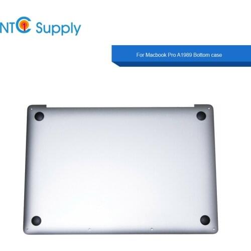 NTC Supply Brand New A1989 Bottomcase cover Space Grey Silver Tested good For Macbook Pro 2018 13.3" A1989 Bottom case cover
