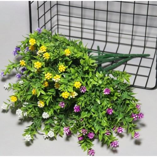 Lucky Grass Grain Flower Bunch of Artificial Flowers Outdoor Layout Home Dining Room Living Room Plastic Flower Arrangement
