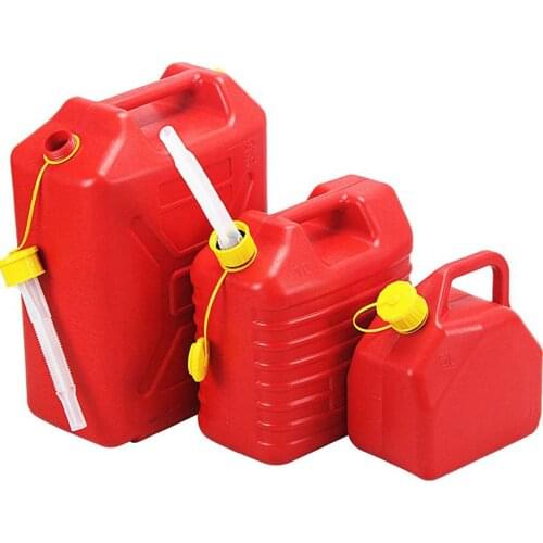 Fuel Tanks Plastic Petrol Cans Car Jerry Can Mount Motorcycle Jerrycan Gas Cans Gasoline Oil Container fuel Canister 5L/10L/20L
