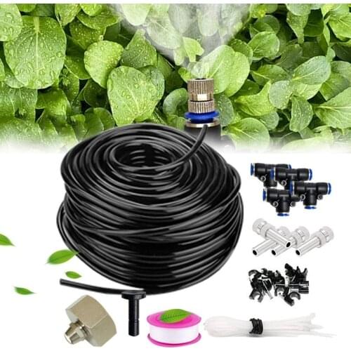 Trampoline Sprinkler Atomization Cooling System Greenhouse Cooling Construction Site Dust Reduction Spray Set