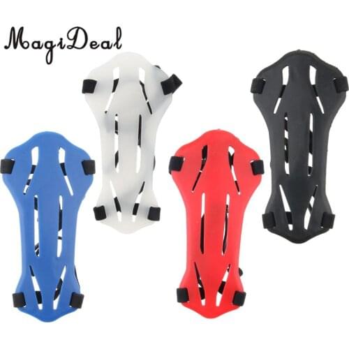 Rubber Shooting Bow Arrow Archery Arm Guard Armband, Hunting Forearm Protective Gear