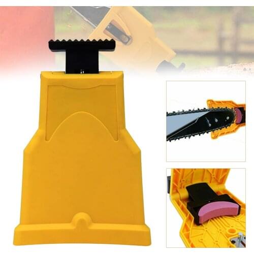 Chainsaw Teeth Sharpener Sharpens Saw Chain Sharpening Tool System Abrasive Tools Easy Durable Sharp Bar-Mount Fast Grinding