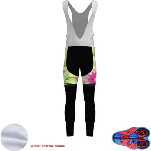 SPTGRVO 2021 Winter Women Cycling Trousers MTB Bicycle Tights Cycling Pants cuissard long cyclisme Warm Bike Shorts Culottes Man