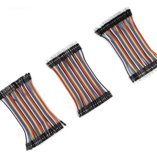 10CM Dupont Line Male to Male + Male to Female and Female to Female DIY Electronics Wire Dupont Cable For Arduino For breadboard