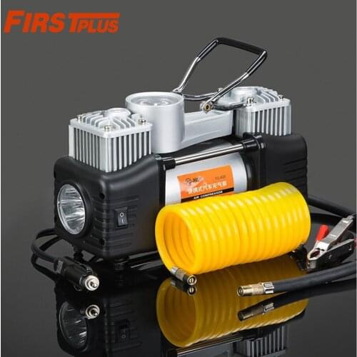 12V Air Compressor Pump Tyre Tire Inflator 150PSI with Tyre Pressure Monitor LED Light For Automotive Motorcycle Bicycle Outdoor