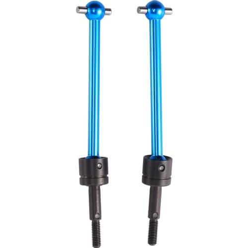 2 Pcs Metal Universal Drive Shaft CVD (64mm) for Tamiya DT03 TT02B TT-02B RC Car Upgrade Parts Accessories
