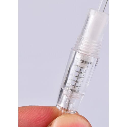 50pcs Disposable Screw Tattoo Needles Cartridge Microblading Pen Permanent Makeup Machine Accessories