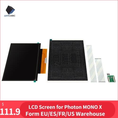 ANYCUBIC Photon MONO SE/X LCD Screen 3D Printer LCD Light Curing Display Screen Module 3d printer parts