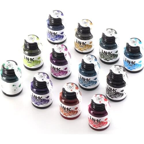BNB Color Ink 20mL Multi-purpose Fountain Pen Dip Pen Painting Non-carbon Ink