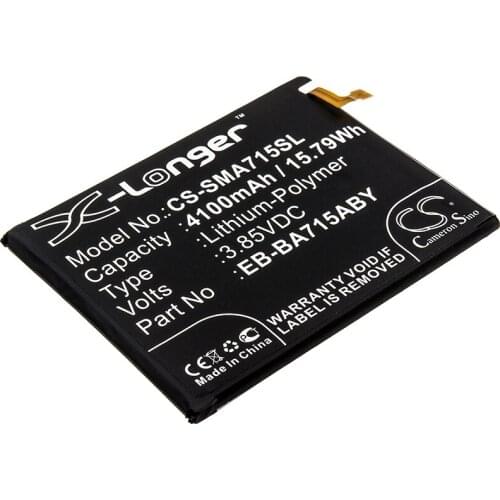 CS 4100mAh/15.79Wh battery for Samsung Galaxy A71,SM-A715F,SM-A7160,SM-A716B,SM-A716G,A716U EB-BA715ABY,GH82-22153A