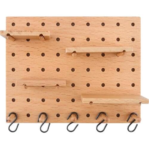 DIY 1/12 1/6 Doll House Storage Rack for Mini Kitchen Living Room Bedroom