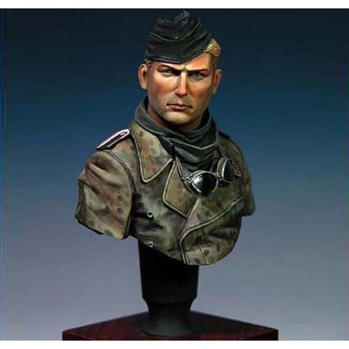 1/10 Scale Resin Bust Panzer Crew