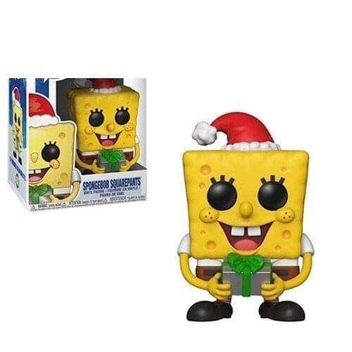 Funko SpongeBob Squidward 27# Patrick Mr. Crabs Anime Figure PVC Action Figures Boys Toys for Birthday Gifts Collection Model