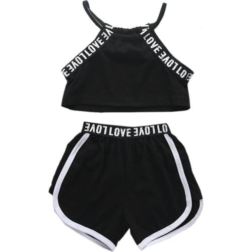 2Pcs Halter Neck Side Striped Black Yoga Sets Sexy Women Crop Top Shorts Set Gym Running Sportwear Suit Fitness Sport Workout