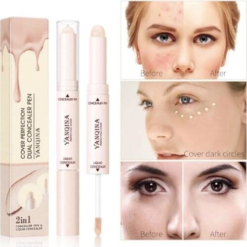 Anti Cerne Face Concealer Full Coverage Liquid Foundation Cream Contour Stick Pen Palette Corretivo Podklad Do Twarzy Maquiagem