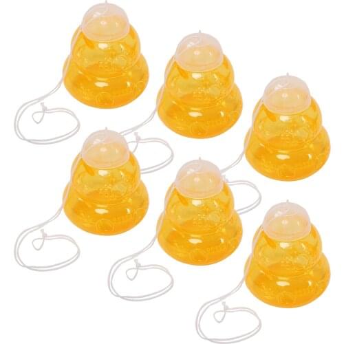 6x Wasp Trap Catcher,Bee Trap,Outdoor Wasp Deeterrent Killer Insect Catcher