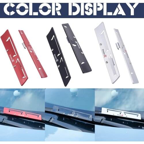 1Pair Car Windscreen Wiper Stand Windshield Wiper Wing Blade Spoiler