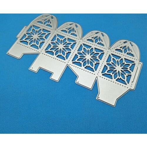 F2TE Christmas Box Metal Cutting Dies Stencil DIY Scrapbooking Album Paper Card Template Mold Embossing Decoration