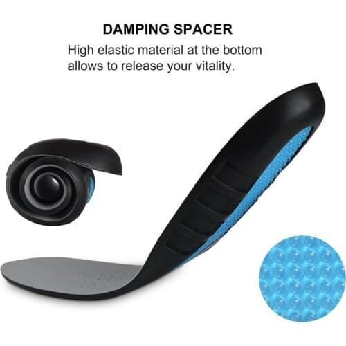 Insoles For Shoes Top Quality Cushions Shock Absorption Breathable Comfortable Foot Pain Relieve Shoe Insoles For Men And Women