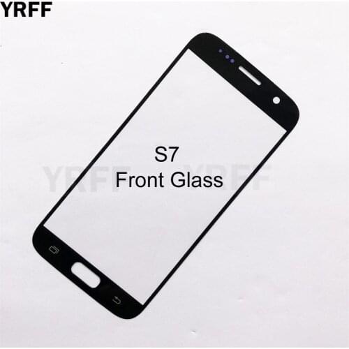 10Pcs For Samsung Galaxy S7 S5 Mini S4 S3 Mini Front Glass Panel (No Touch Screen Digitizer Panel ) Outer Glass