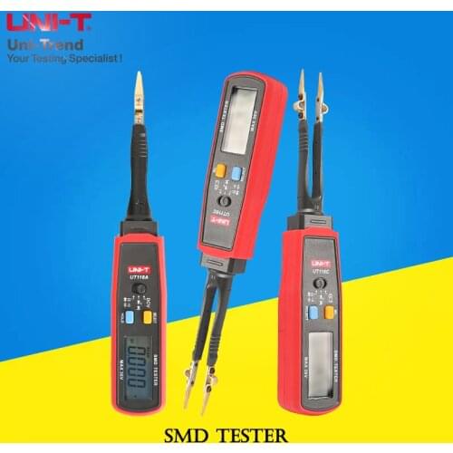 UNI-T UT116C/UT116A SMD Tester; Resistor / Capacitor / Diode (RCD) Parameter Meter / SMD Digital Multimeter