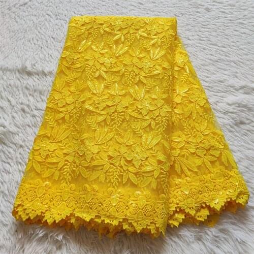High Quality Nigerian Guipure Cord Lace Fabrics With stones African French Net Lace Fabric Embroidered Tulle Mesh Lace jl063