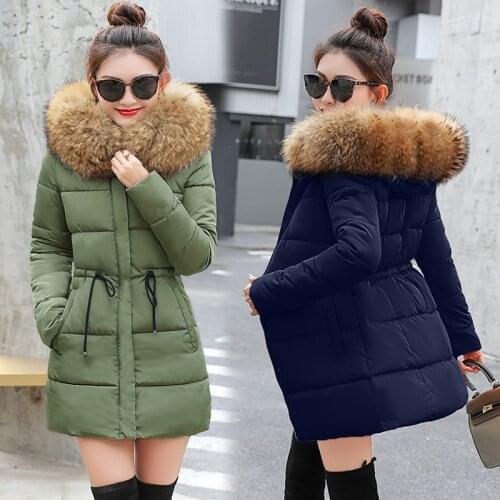 Winter Jacket Women New 2020 Coats faux fur coat Female Parka black Thick Cotton Padded Lining Ladies manteau femme hiver