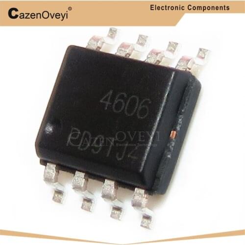 20pcs/lot AO4606 SOP8 AO4606C SOP SMD 4606 In Stock