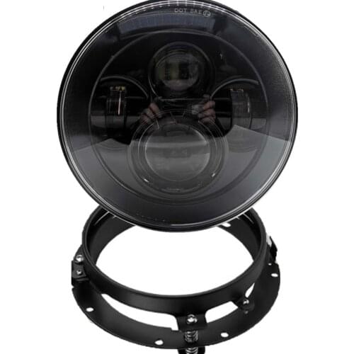 7 Inch LED Headlights Mounting Bracket DOT Motorcycle Headlamp Kit For Street Glide Road King Electra Glide Tri Cvo Heritage