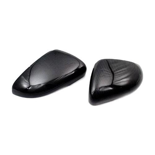 Carbon Fiber Side Mirror Cap Replacement L&R 2PCS for GOLF MK6