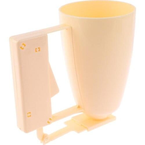 Home Kitchen Baking Helper Plastic Handheld Batter Dispenser Cupcake Cream Dough Funnel Meat Ball Maker