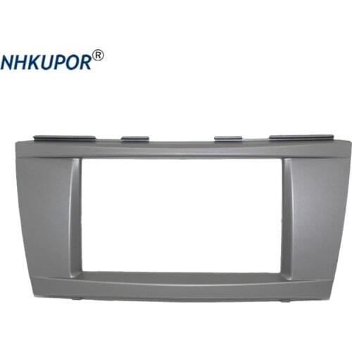 Car CD Radio Frame Kit Fascia Surround Panel for TOYOTA Camry/Aurion 2006-2011 Auto Stereo Installation Dash Trim Bezel Holder