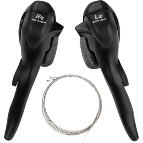 GUB Bike Shifters Brake Lever 2x9 Speed Road Bicycle Shifters Brake Lever for Shimano