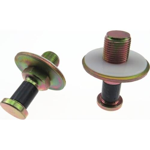 Qty 2 Door Lock Contact Pin Fixing With Pin Bolt 357837034 3058370353 For Volkswagen Passat B3 B4 Scirocco Golf MK2 Polo Corrado