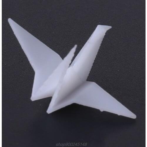 5Pcs Mini Paper Craft Crane Paper Plane Modeling Resin Mold Landscape Fillers DIY Fillings Material Resin Making J27 21 Dropship