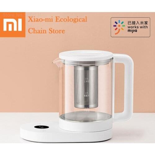 Xiaomi Mijia Smart Multifunction Health Pot 1000W High Power Heating Temperature Adjustment Hot Water Heating Insulation Kettle