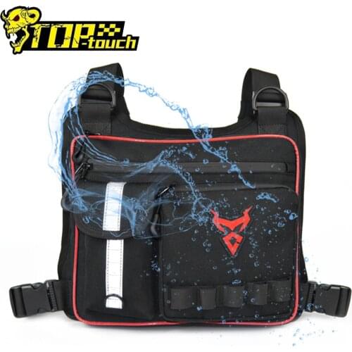 MOTOCENTRIC Waterproof Motocycle Chest Bag Men Motorbike Moto Riding Bag Reflective Motocross Backpacks Outdoor Travel Backpacks