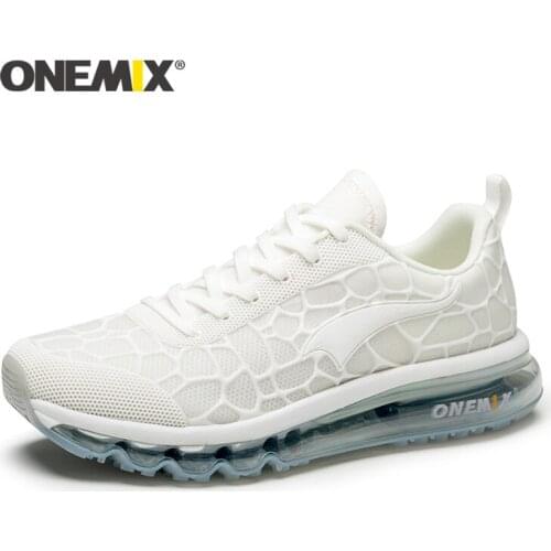 ONEMIX Summer Running Shoes Men Air Cushion Sneakers Men Outdoor Walking Shoes Men Breathable Treadmill Running Shoes Women