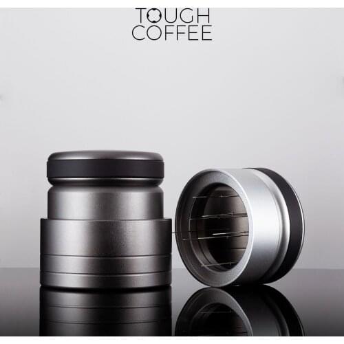 Manual Barista Powder Coffee Espresso Latte 58mm Coffee Tamper Distributor Leveler Tool Needle Type Coffee Powder Distributor