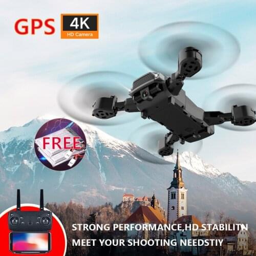 WIFI FPV Drone With Wide Angle HD 720P/1080P/4K Camera Foldable Altitude Hold Durable RC Quadcopter Aircraft Selfie Drone
