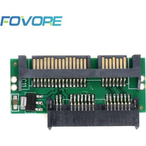 1.8" Mini Micro SATA MSATA to 7+15 2.5" SATA Adapter Converter Card