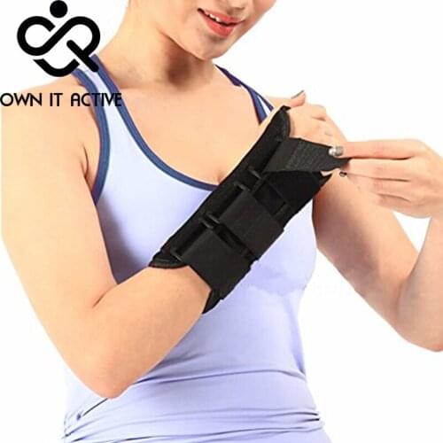 1 Pair Nylon Wrist Elasticity Weightlifting Fitness Gym Support Wrist Brace Wrap Tennis Sports Rock Climbing Wristband 2019