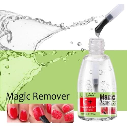 1pc Nail Polish Burst UV Gel Nail Polish Remover Soak Off Nail Cleaner Nail Lacquer Acrylic Clean Degreaser 15ML TSLM1