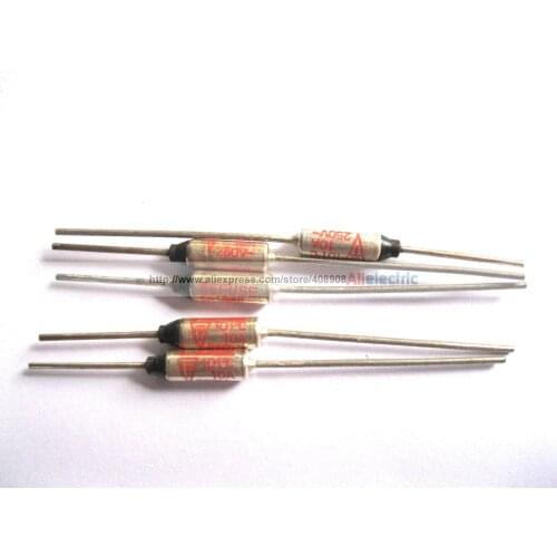 60 Pcs Thermal Fuse 101Degree TF Cut Off 10A 250V SF99E