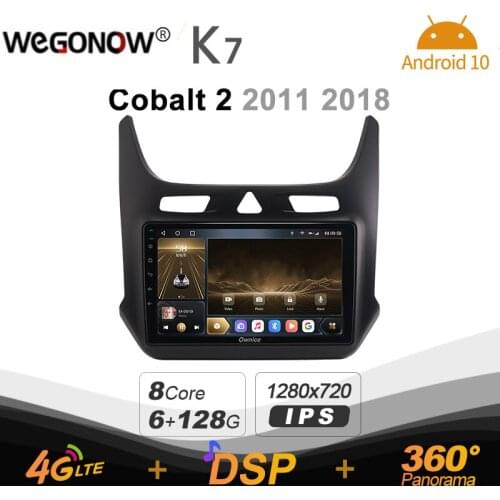 Ownice K7 Android 10.0 Car Radio Stereo for Chevrolet Cobalt 2 2011 2018 4G LTE 360 2din Auto Audio System 6G+128G SPDIF
