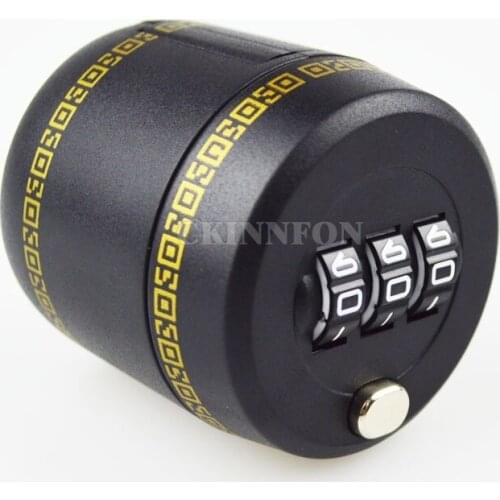 DHL 50PCS New Plastic Bottle Password Lock Combination Lock Wine Stopper Vacuum Plug Device Picks Stopper Preservation