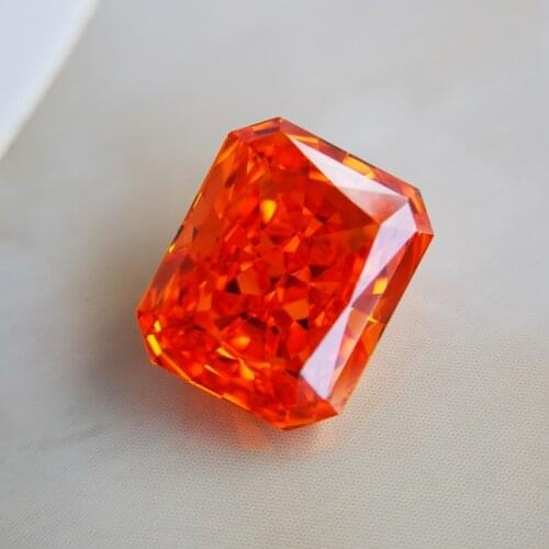 Creative Radiant cut exclusively brillient garnet padema CZstone for ring brecelet gem-set jewelry