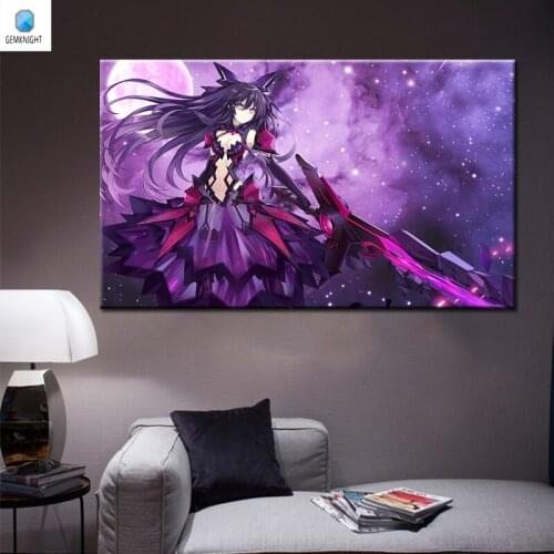 Diy digital painting Spirit animation digital paint by numbers Japan Style modular painting coloring by numbers home decor