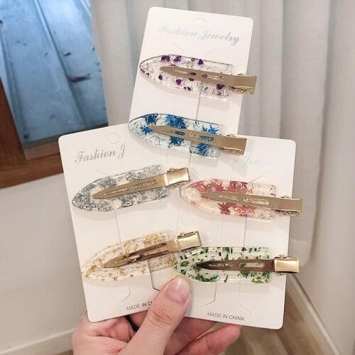 No Bend Seamless Hair Clips Side Bangs Fix Fringe Barrette Makeup Washing Face Accessories Women Girls Styling Hairpins