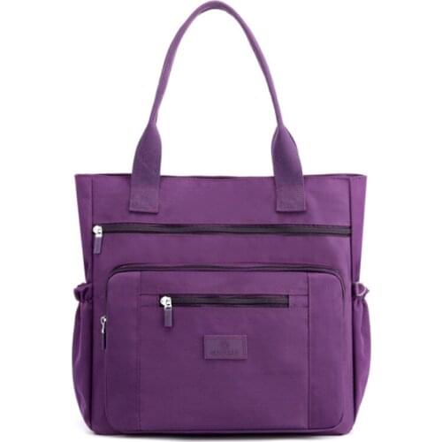 2021 New Fashion Messenger Bag Women Shoulder Bag Nylon Handbag Large Capacity Fashion Womens Tote Shopping Bag